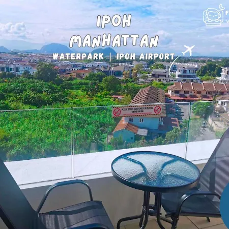 Fe Cozy Ipoh Homestay Manhattan Condominium Ipoh Waterpark 3Br 8 Pax By Fe Homestay 怡保民宿 水上乐园 Exterior photo